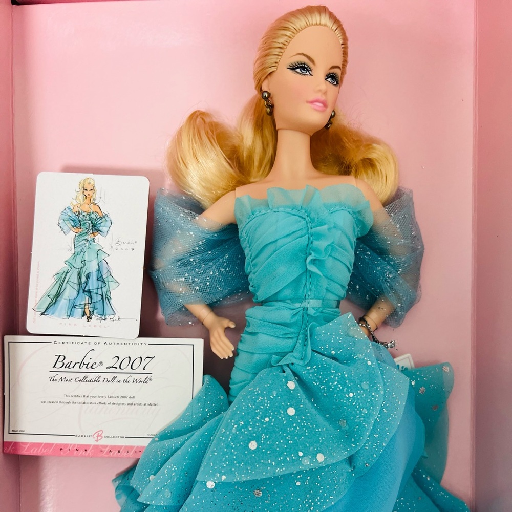 2007 BARBIE THE MOST COLLECTIBLE DOLL IN THE WORLD ROBERT BEST DESIGN NEW IN BOX - Picture 14 of 16